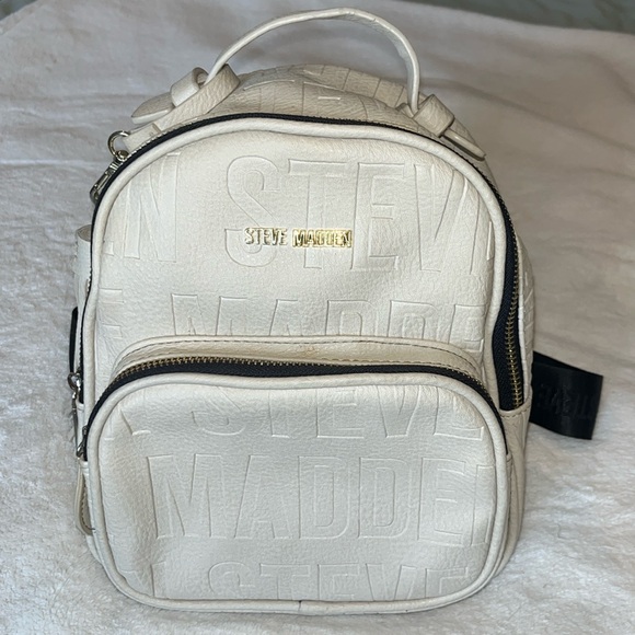 Steve Madden Handbags - Steve Madden Cream Mini Bag